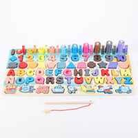 Montessori Wooden Fishing Math Board — image 2