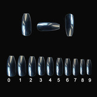500-Piece Clear Acrylic Press-On Nails — image 6