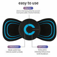Portable Neck and Shoulder Massage Patch — image 7