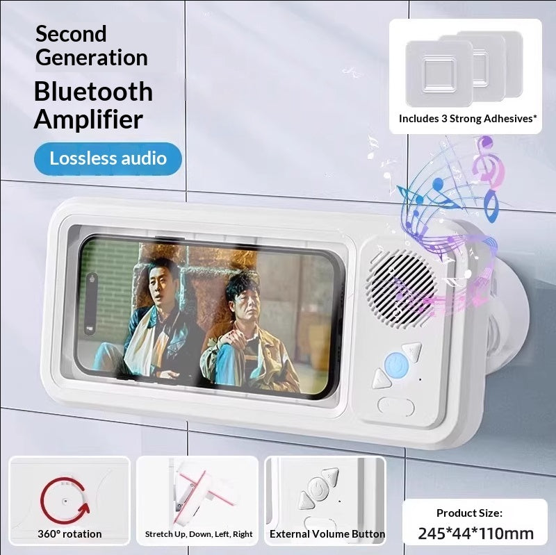 Waterproof Bluetooth Shower Phone Box — image 7
