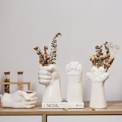 Modern Ceramic Hydroponic Vase