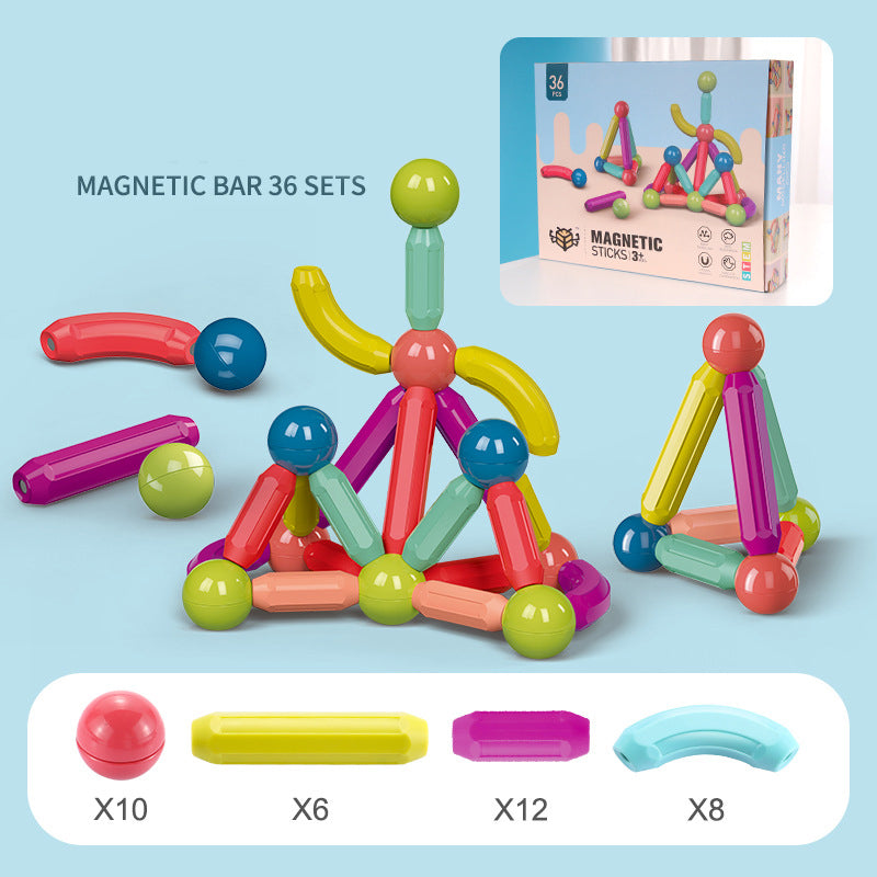 Magnetic Building Blocks Toy Set — image 4