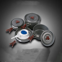 Hard Alumina Camping Pot Set — image 6