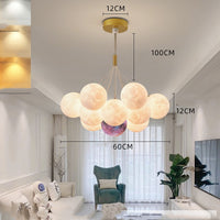 Nordic Moon Bubble Chandelier — image 4