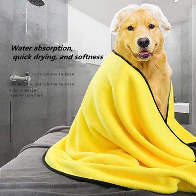 Microfiber Quick-Dry Pet Bath Towel