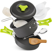 Aluminum Camping Cookware Set for 1-2 People — image 2