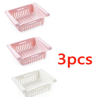 Stretchable Refrigerator Storage Basket Set — image 7