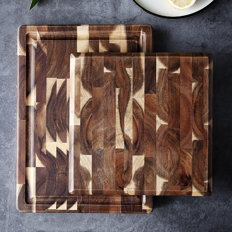 Solid Acacia Wood Kitchen Cutting Board — image 9