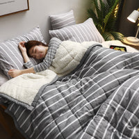 Thick Coral Fleece Throw Blanket — image 7