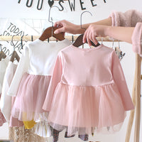 Cotton Bow Corduroy Baby Dress — image 3