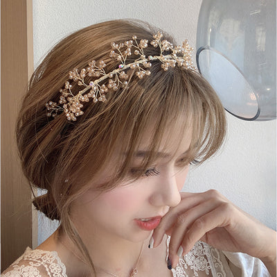 Crystal Retro Bridal Headband