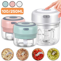 USB Rechargeable Mini Garlic Chopper