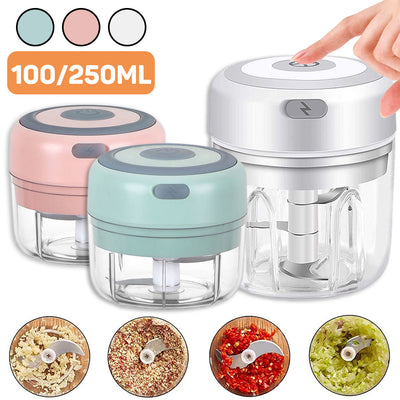 USB Rechargeable Mini Garlic Chopper