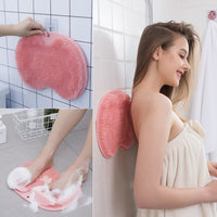 Silicone Shower Foot Scrubber and Bath Brush — image 3