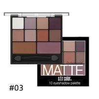 10-Color Smoky Nude Eyeshadow Palette — image 4