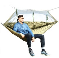 Portable Camping Hammock with Mosquito Net