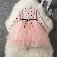 Girls Tutu Lace Party Dress