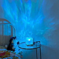 Rotating Water Ripple LED Table Lamp — image 5