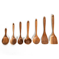 Teak Wood Cooking Utensil Set — image 2