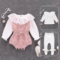 Pure Cotton Baby Girl Romper Set — image 4