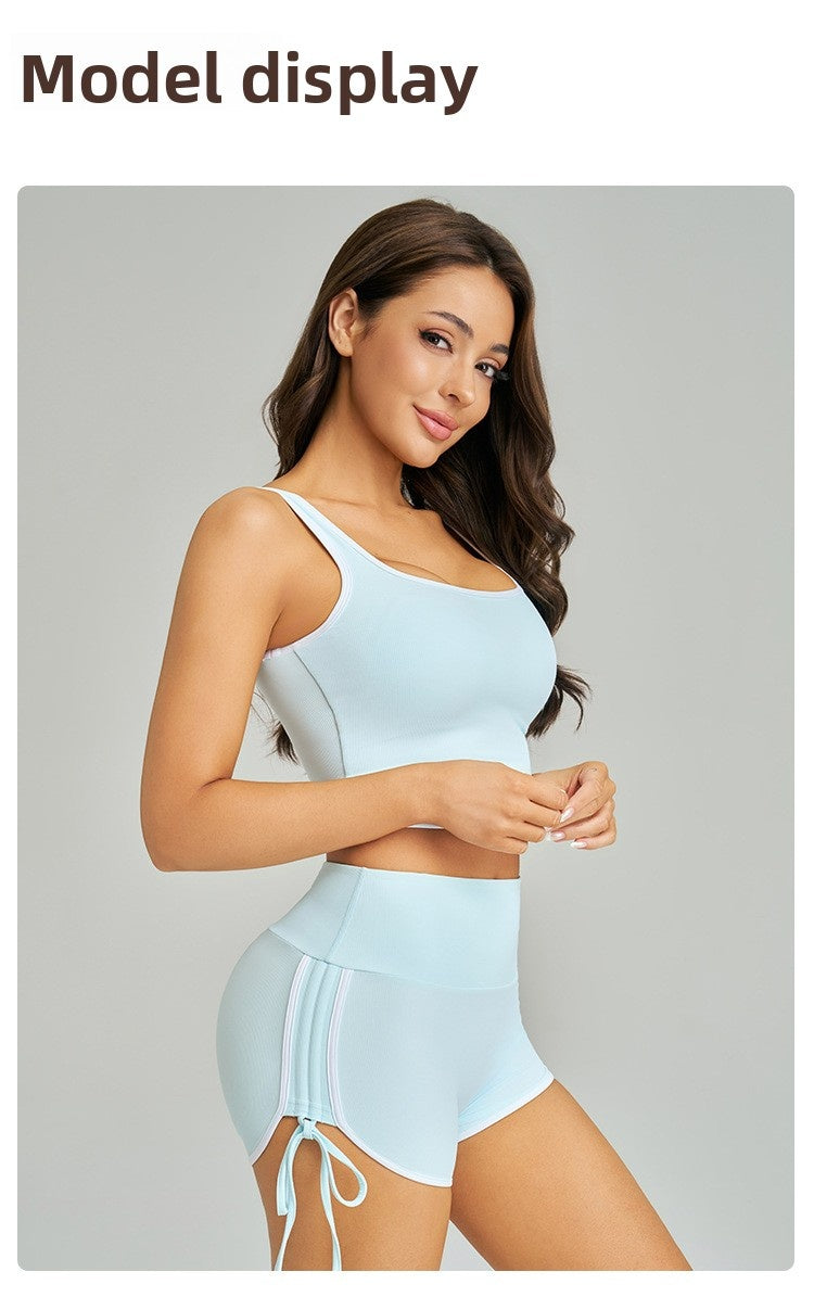 Textured Ribbed Women’s Activewear Set — image 2