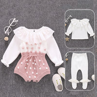 Pure Cotton Baby Girl Romper Set — image 5