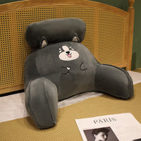 Fluffy Triangle Reading Pillow Backrest — image 7