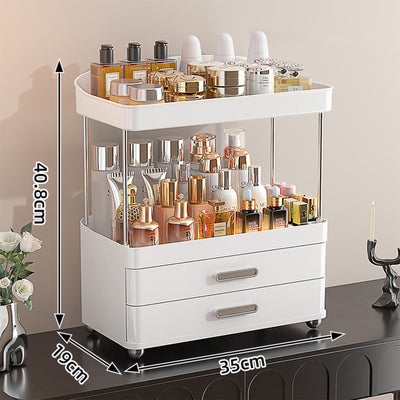 4-Tier Makeup Organizer with Drawers