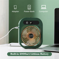 USB Misting Desk Fan and Humidifier — image 5