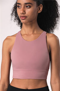 Women’s Longline Yoga Bra — image 6