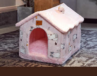 Foldable Warm Pet House Bed — image 7