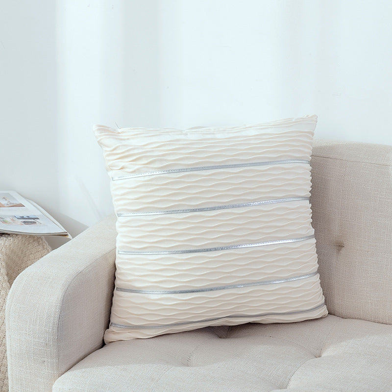 Striped Velvet 45cm Pillow Cover — image 10