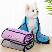 Chenille Pet Bath Towel — image 4