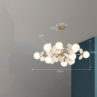Modern Nordic Glass Chandelier — image 4
