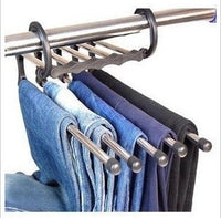 5-in-1 Stainless Steel Pants Hanger — image 3