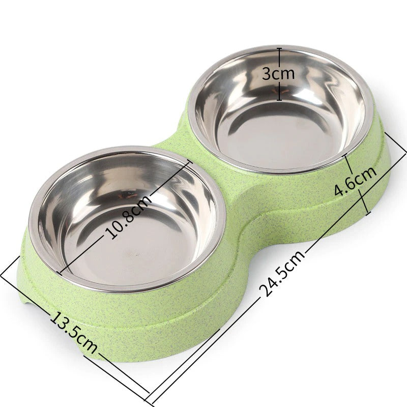 Double Stainless Steel Pet Bowls — image 10