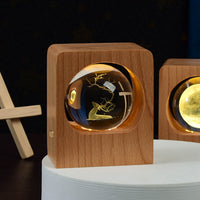 3D Crystal Ball USB Night Light — image 6