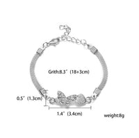 Silver-Plated Wedding Bracelet — image 8