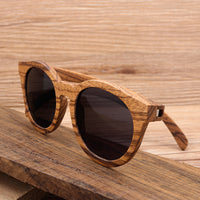 Wooden Frame Men's Sunglasses — image 3