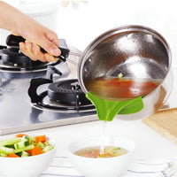 Silicone Clip-On Pouring Funnel — image 2