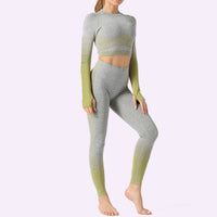 Women’s Seamless Two-Piece Yoga Set