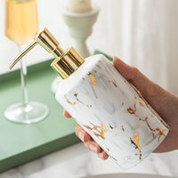 Ceramic Marble Bathroom Wash Set — image 4