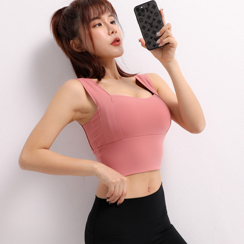Women’s Medium-Support Padded Yoga Sports Bra — image 3