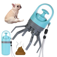 Portable Dog Poop Scooper with Bag Dispenser