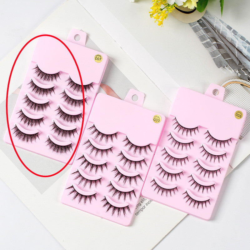 Five-Pair Manga False Eyelashes — image 10