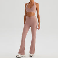 Halter Bra and Bottoms Fitness Set — image 2
