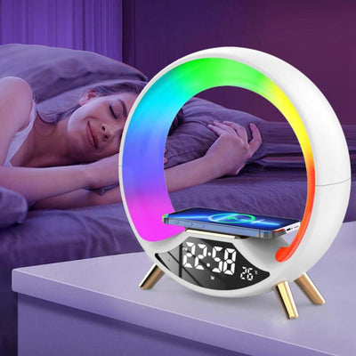 3-in-1 Wireless Charger Speaker Lamp