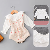Pure Cotton Baby Girl Romper Set — image 3