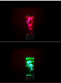 USB Jellyfish Aquarium Night Light — image 4