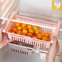 Stretchable Refrigerator Storage Basket Set — image 2